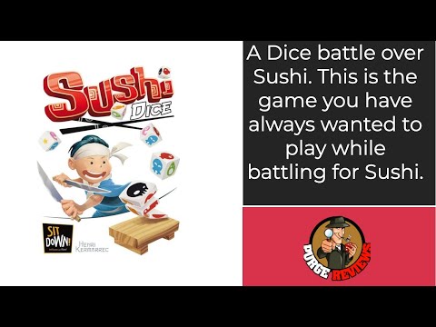 The Purge: # 2546 Sushi Dice: Rolling Dice in real time as you prepare Sushi