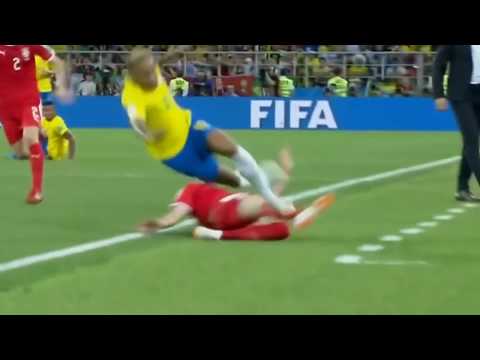 Neymar getting an Oscar for Diving FIFA World Cup 2018
