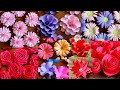 10 Simple And Beautiful Paper Flowers Paper Craft DIY Flowers Home Decor