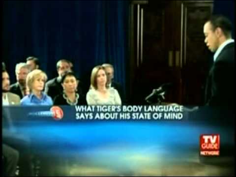 BODY LANGUAGE - Tiger Woods' Apology | Dr. Sheri Meyers on TV Guide Network