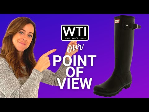 HUNTER Women's Tall Snow Boots - WTI product video review