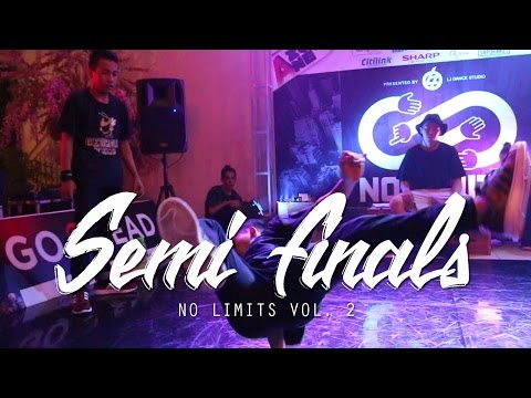 NO LIMITS VOL. 2 | Semi Finals Bboy | LIL B vs KID MONZTER