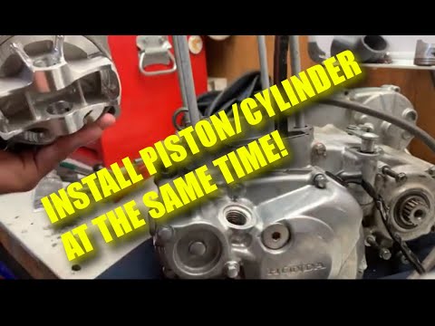 Easy Piston Install TRX450 & CRF450R