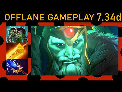 ⭐Ace ♠ Wraith King 15+ Kills! Offlane Gameplay - Dota 2 Top MMR