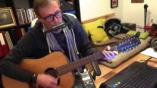 Neil Young &quot;Pocahontas&quot; - Acoustic Guitar /w Harmonica - Unplugged Rendition