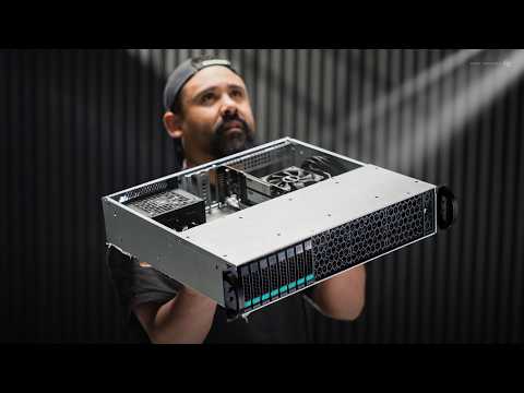 I designed and built the almost perfect 2U rackmount NAS case