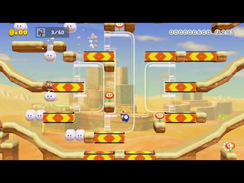 ,full automatic level dont move by unäD 🍄 Super Mario Maker 2 #akx