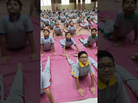 INTERNATIONAL YOGA DAY  CELEBRATION SJPA PRIMARY SECTION  2022-2023