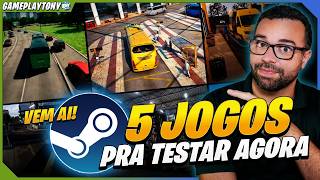 NÃO PERDE ESSA! 5 Simuladores de Graça pra TESTAR na Steam