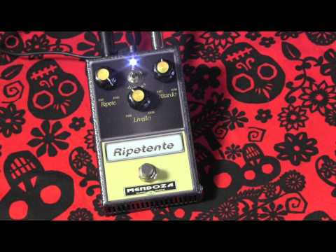 Mendoza Effects RIPETENTE delay guitar effect pedal demo