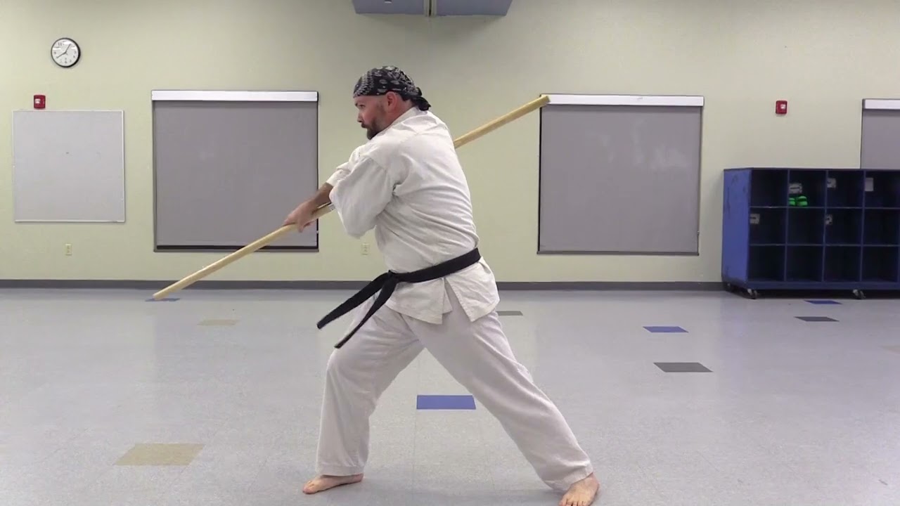 Brawny's Dojo - Isshinryu Urashi Bo Kata