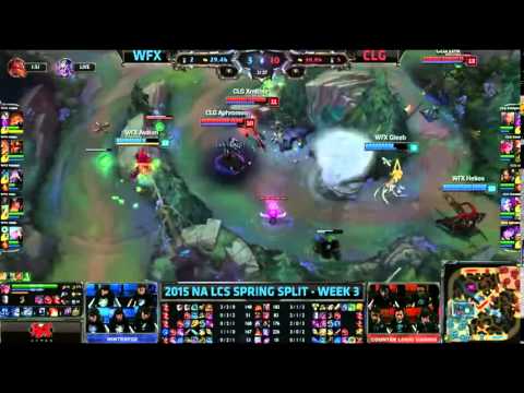 Winterfox (Pobelter Kassadin) VS CLG (Zionspartan Irelia) Highlights - 2015 NA LCS Spring W3D1