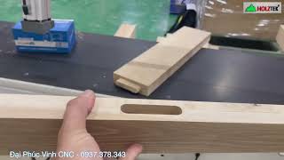 Máy khang ngang CNC-2500B2Z, chức năng lắc mộng âm, làm mộng dương rất hữu dụng