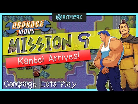 Mission 9: Kanbei Arrives! - Lets Play Advance Wars, Campaign - Gameplay