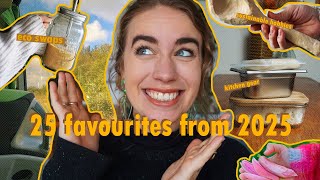 25 ECO FAVOURITES OF 2025 // green skills, kitchen hacks and sustainable swaps