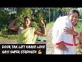 Lift And Carry Challenge With Saree Ots Lift Long Time Girls