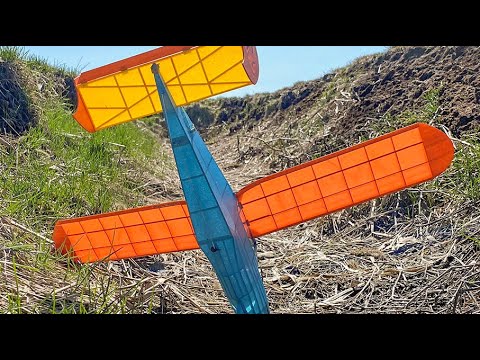 1939 Monoped Model Airplane -  First Flights & R.O.G.