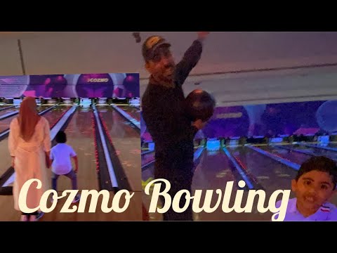Family bonding @cozmo Bowling/#cozmobowling