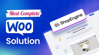 ShopEngine Elementor WooCommerce Builder Addon Plugin Review