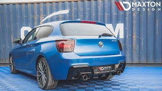 Video: Montage des Maxton Heckeinsatz Diffusorfür BMW 1er M135i F20/F21