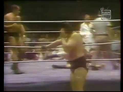 WWWF August 26, 1975 The Blackjacks beat  Barrett & Denucci  for tag titles
