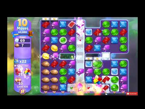 Wonka's World of Candy Level 455 NO BOOSTERS - 23 Moves - A S GAMING