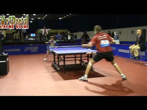 Table Tennis - Leonardo Mutti Vs Mikkel Hindersson -