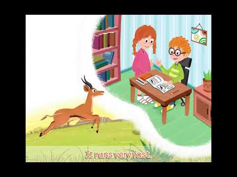 Hand in Hand 5 Unit 1 Song - Run! Run! Gazelle!