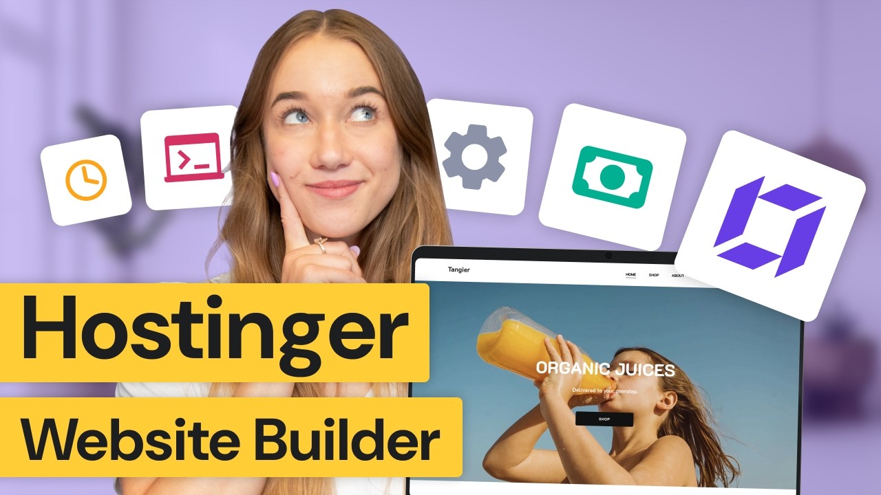 Hostinger Website Builder Tutorial (2024): Create Your Website Fast and Easily