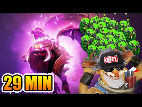 Dark Moon Dota 2 with Techies in 29 Mins Fastest World Record