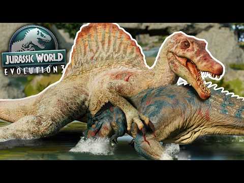 THE FIRST BATTLE ROYALE!!! | Battle Royale | Jurassic World Evolution 3