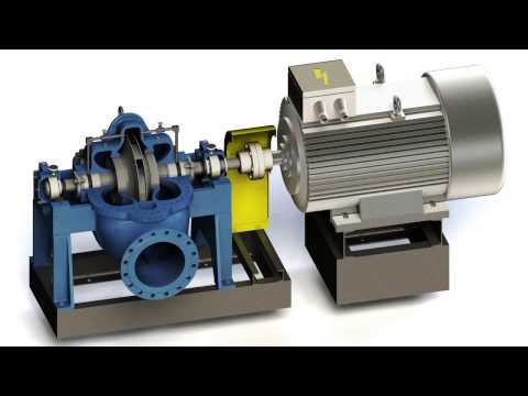 Axial Split Case Double Suction Pump - RDP