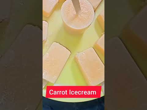 carrot Icecream #shorts video #nasreen kitchen recipe