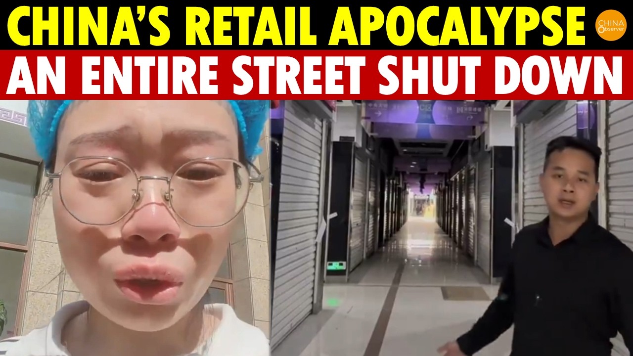 No Money Left? China Turns To Fines As Millions Of Shops Shut Their Doors