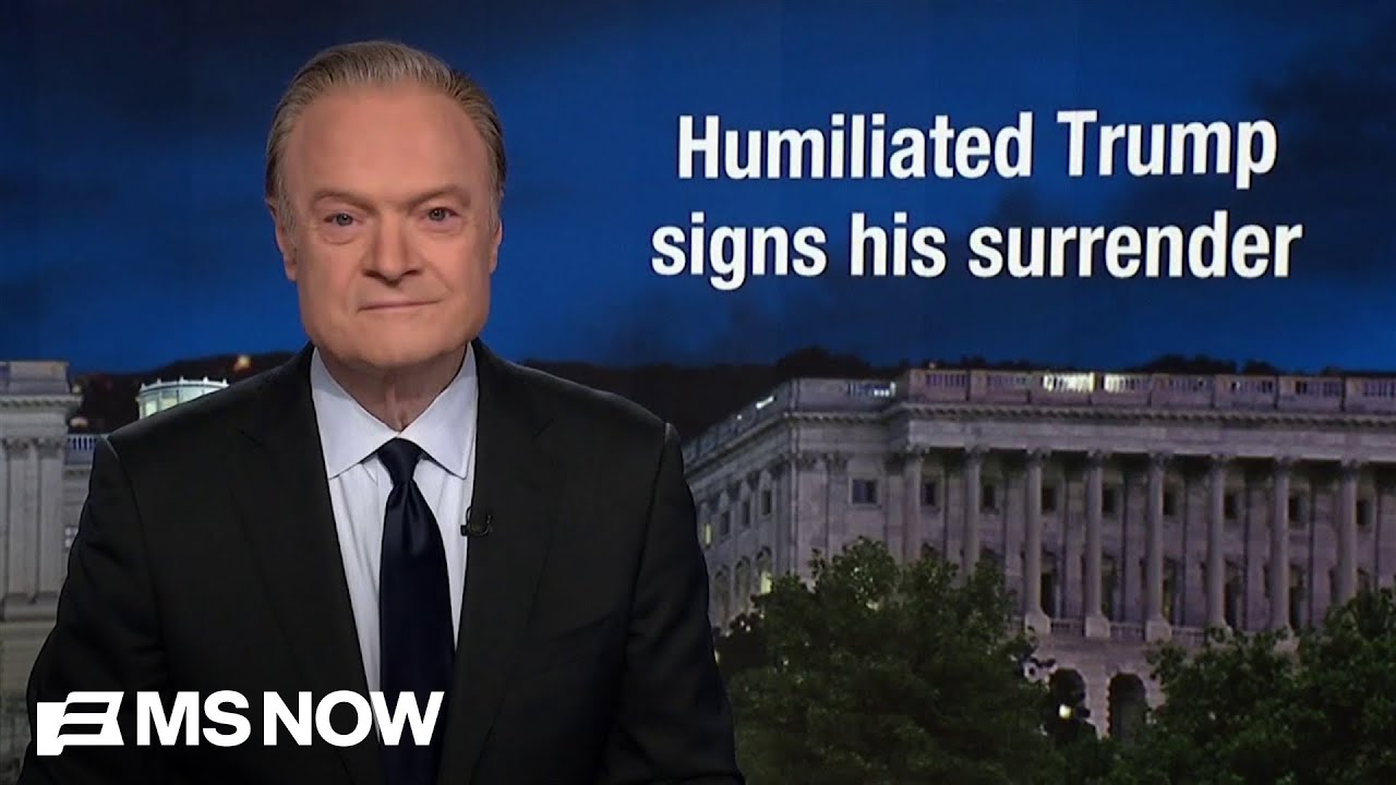 Lawrence: Donald Trump put his surrender and humiliation in writing signing Epstein files bill