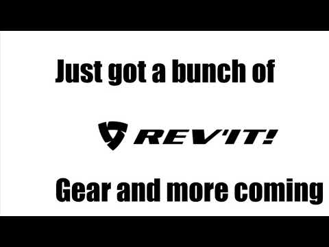 Just got a bunch Rev’it gear!
