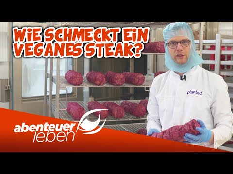 Veganes Steak VS. Rinderfilet! 🥩 Das PLANTED Steak im Geschmackstest! | Abenteuer Leben