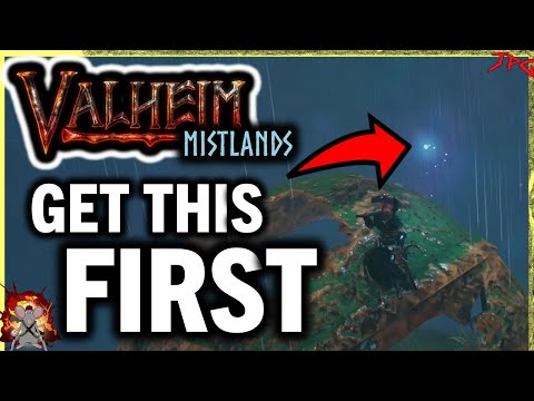 VALHEIM MISTLANDS Tips: Get The Wisp Light First! How To Craft The Wisp Fountain