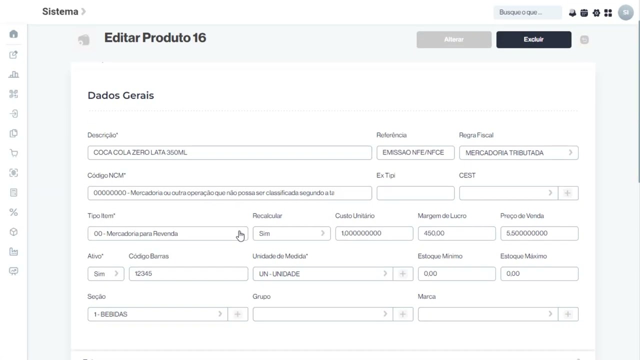 Realizar Vendas detalhada no PDV - Link PDV Web