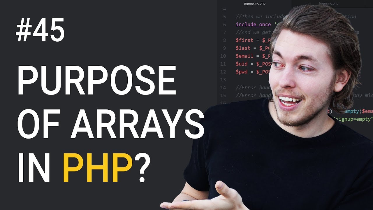 45: What are arrays used for in PHP - PHP tutorial