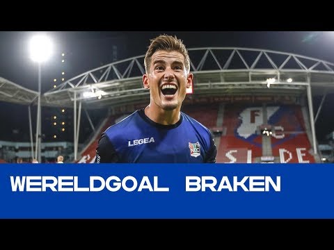WONDERGOAL | N.E.C. ontsnapt door 'Bergkampiaanse' Braken