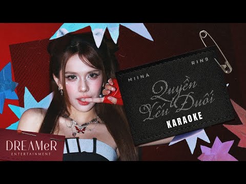 QUYỀN YẾU ĐUỐI - MiiNa | KARAOKE TONE NỮ | Anh nhìn sâu đôi mắt em ...