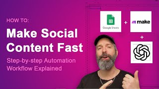 How to: Rewrite Content with Make.com and OpenAI (Google Sheets Workfl