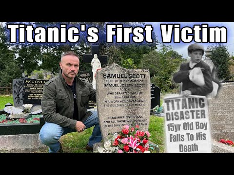 Samuel Joseph Scott's Grave - 15 Year old Boy. First death connected to the Titanic