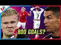 Als Haaland Vrij Normaal Doet, Dan Schiet Hij Over 15 Jaar Cristiano Ronaldo Uit De Recordboeken'