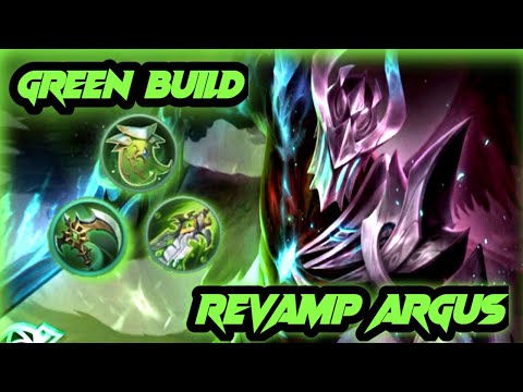REVAMP ARGUS GREEN BUILD|ARGUS MVP GAMEPLAY|-TOP 1 ARGUS~MLBB