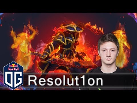 OG.Resolut1on Ember Spirit Gameplay - Ranked Match - OG Dota 2.