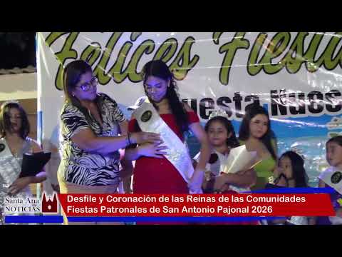 Desfile de las comunidades en San Antonio Pajonal 2026