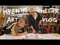 my entire semester in art school ⭐️ the ultimate art studio vlog