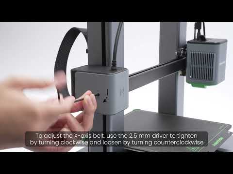 How to Adjust the X and Y Axis Belts on M5C
